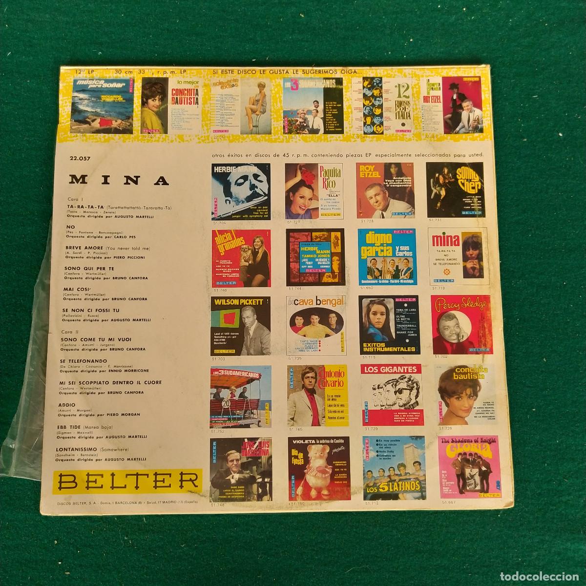 Discos de vinilo: Mina &ndash; Mina 1967 POP - Foto 2