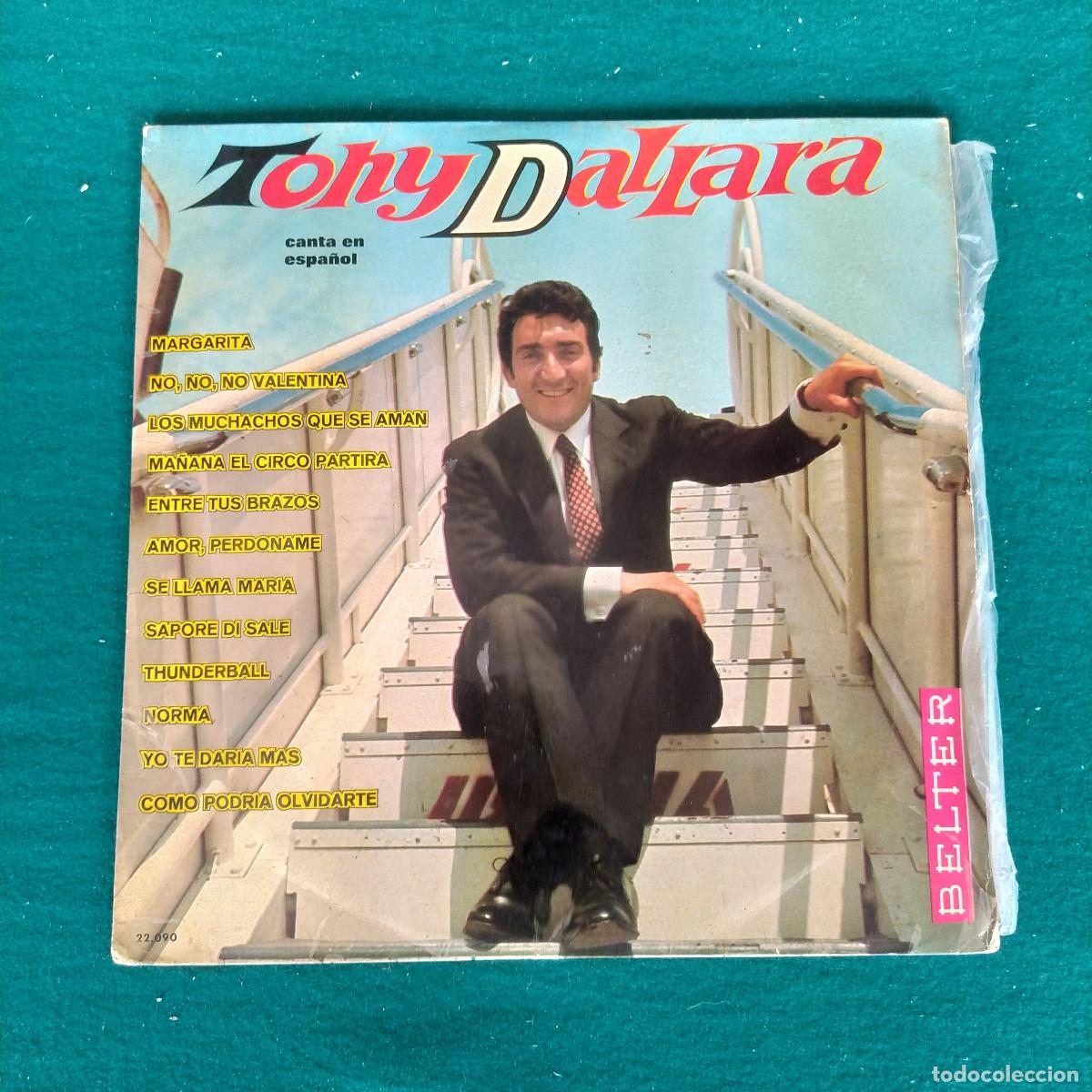 Discos de vinilo: Tony Dallara &ndash; Canta En Espa&ntilde;ol - Foto 1