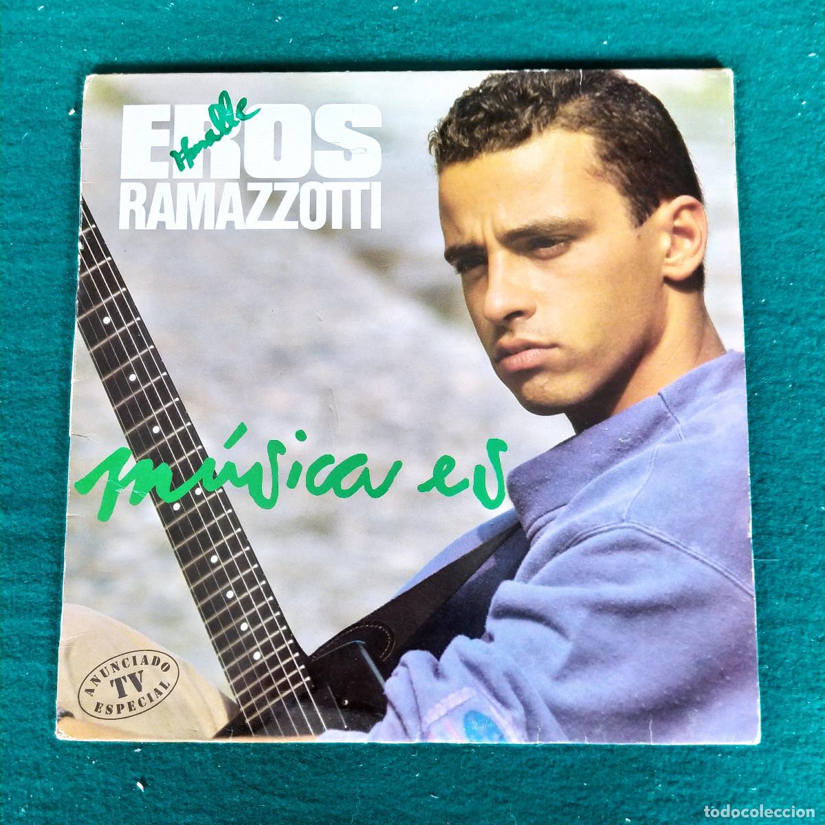 Discos de vinilo: Eros Ramazzotti &ndash; M&uacute;sica Es - Foto 1