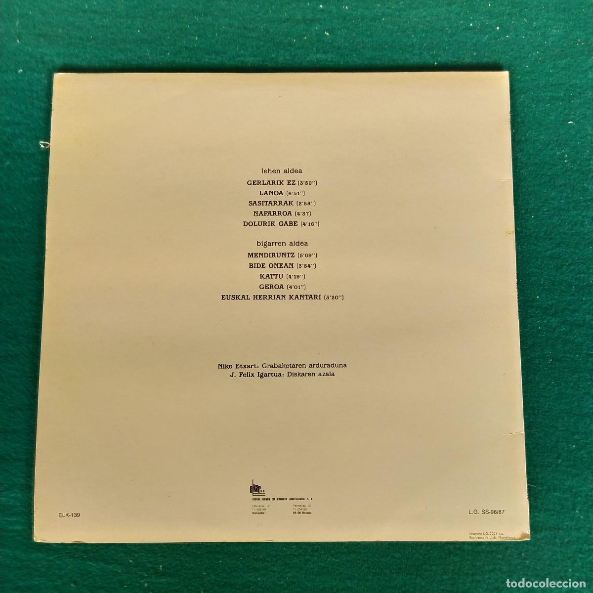 Discos de vinilo: GUK: GERLARIK EZ 1987 - Foto 2