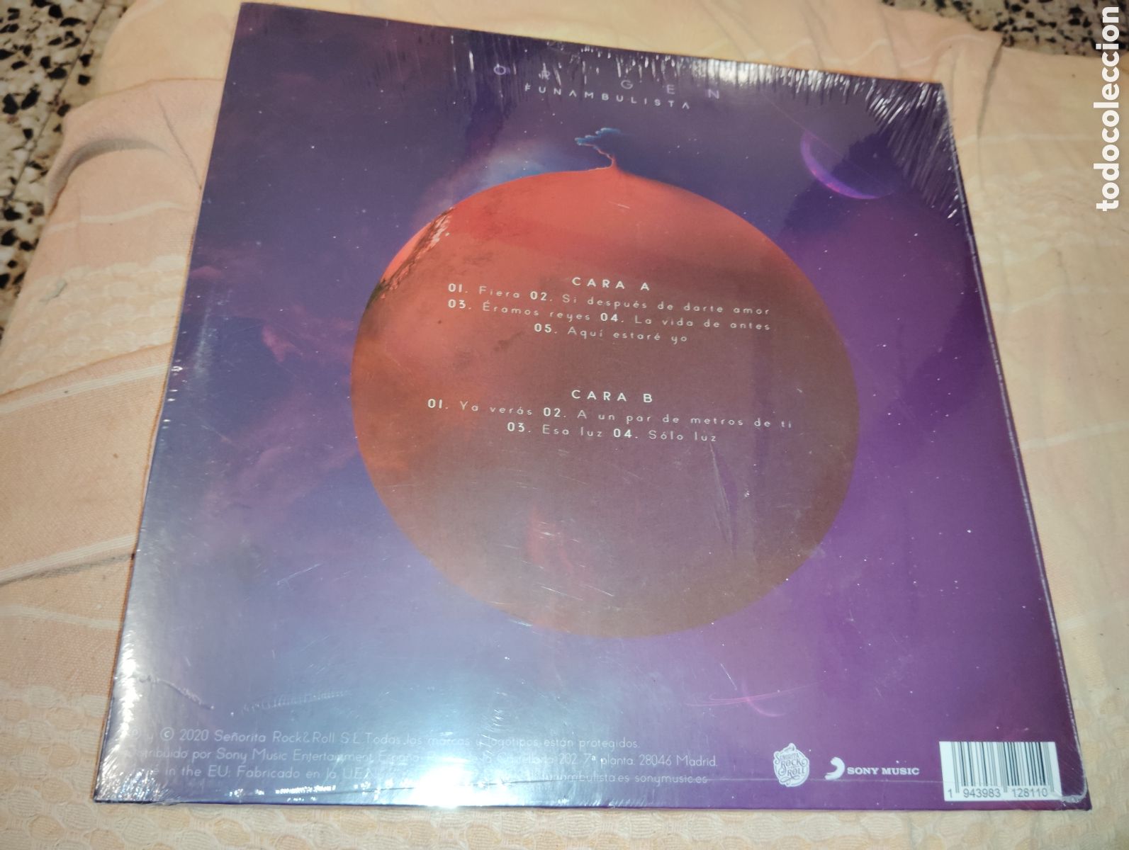 Discos de vinilo: ORIGEN - FUNAMBULISTA ( 2020 ) - Foto 2