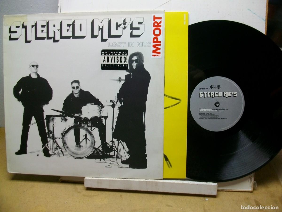 Discos de vinilo: Stereo MCs -Lost In Music 12&rdquo; MAXI Single - Foto 1
