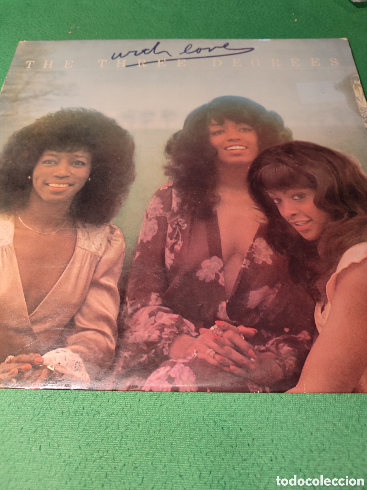 Discos de vinilo: The Three Degrees - With love Vinilo Lp - Foto 1