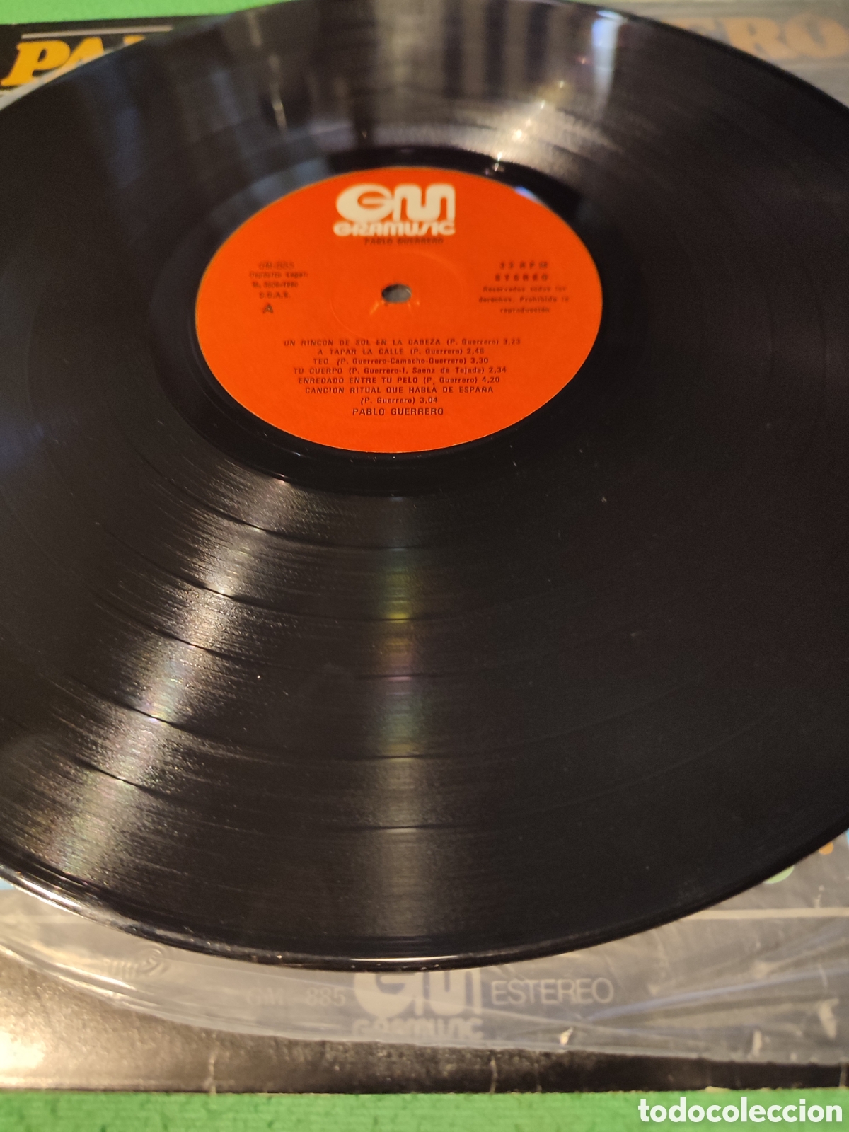 Discos de vinilo: Pablo Guerrero - Versi&oacute;n original Vinilo Lp - Foto 3
