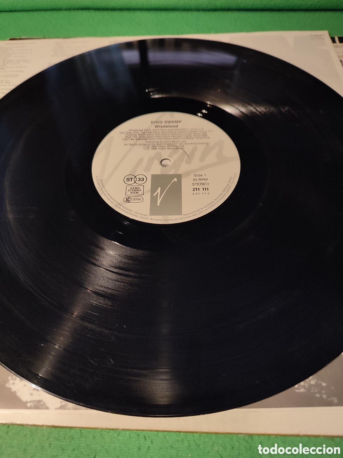 Discos de vinilo: Wiseblood - King Swamp Vinilo Lp - Foto 3