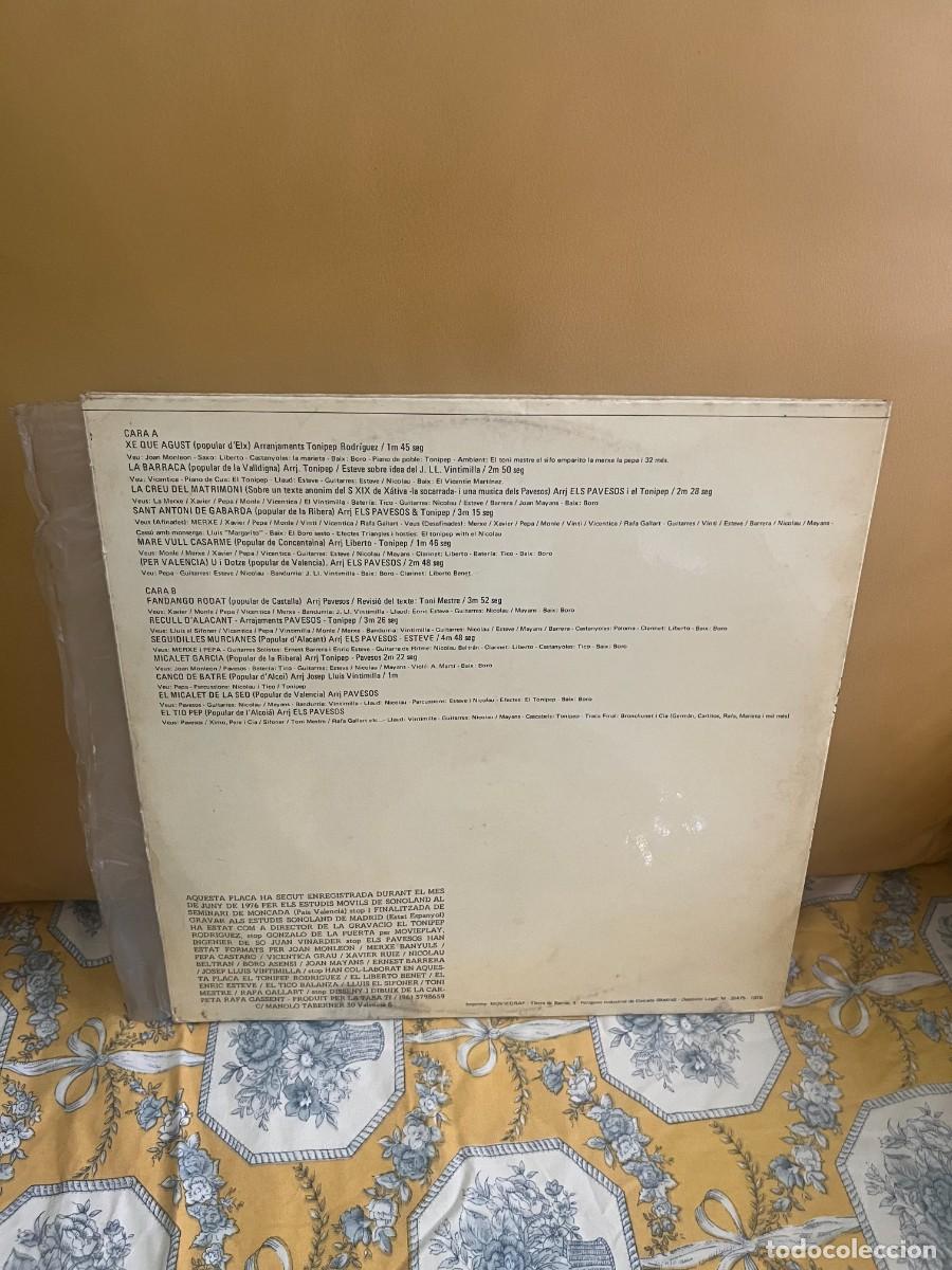 Discos de vinilo: Pavesos &lrm;&ndash; A la Nostra Gent - Foto 3