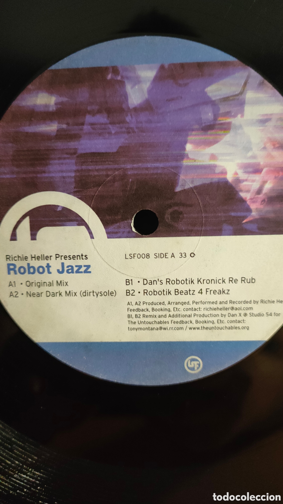 Discos de vinilo: Richie Heller &ndash; Robot Jazz - Foto 3