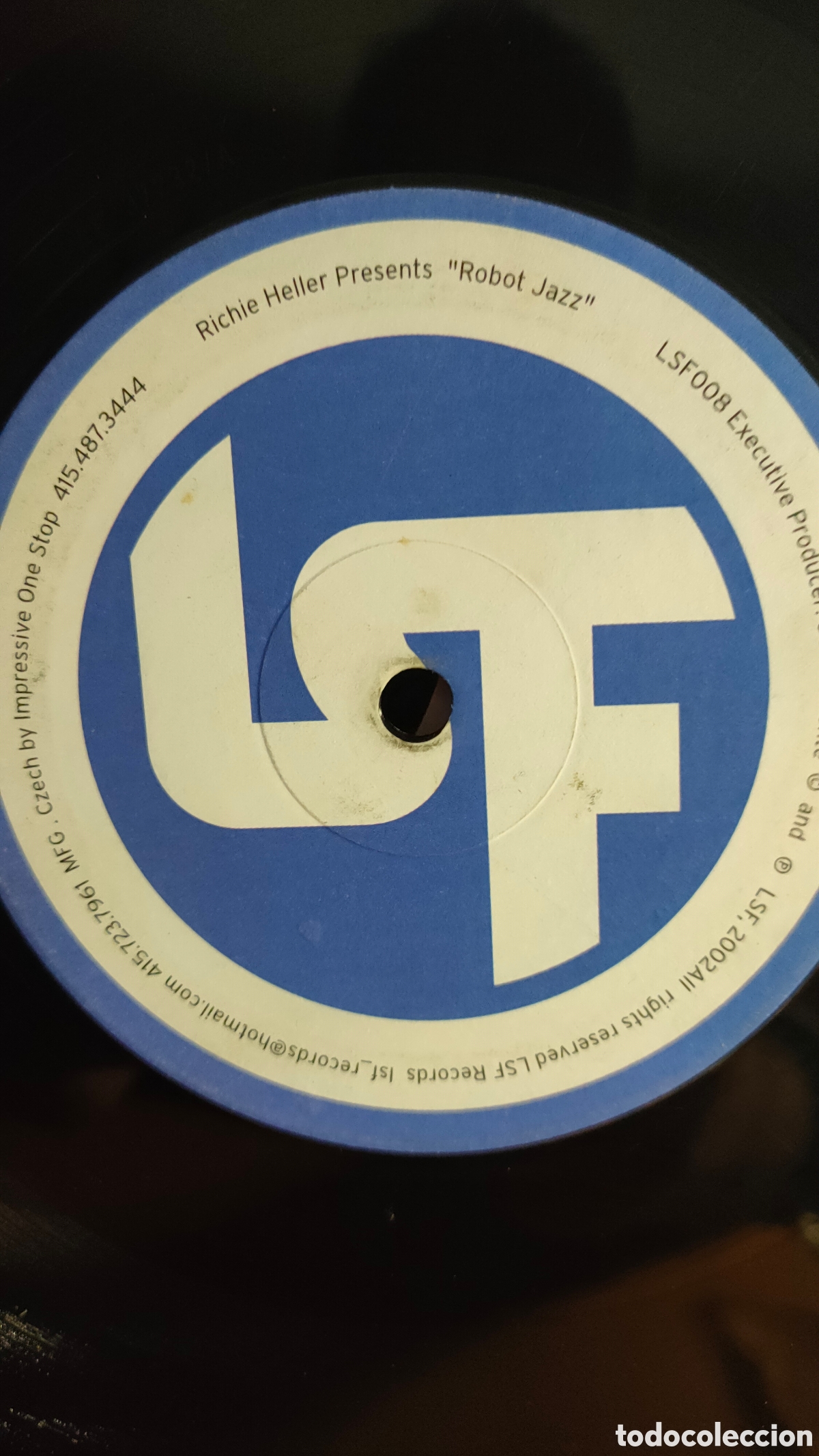 Discos de vinilo: Richie Heller &ndash; Robot Jazz - Foto 4