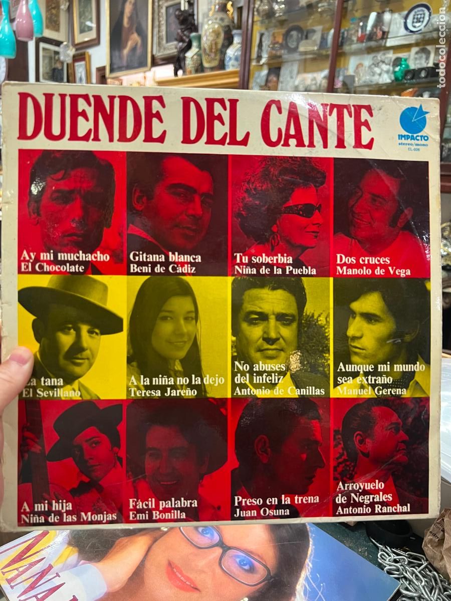 Disques de vinyle: LP DUENDE DEL CANTE - FLAMENCO