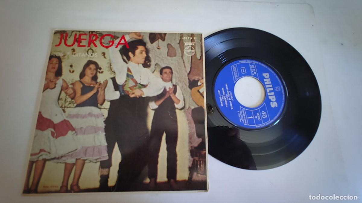 Discos de vinilo: LOS 7 GITANOS-EP JUERGA-NUEVO - Foto 1