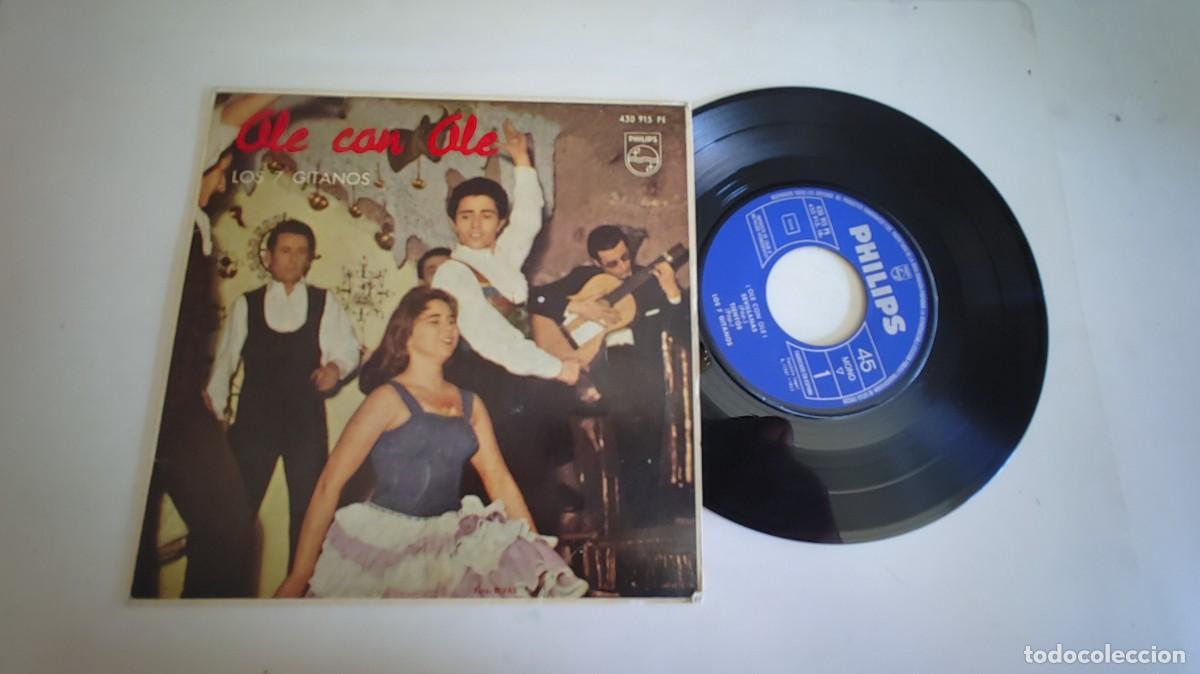 Discos de vinilo: LOS 7 GITANOS-EP OLE CON OLE-NUEVO - Foto 1