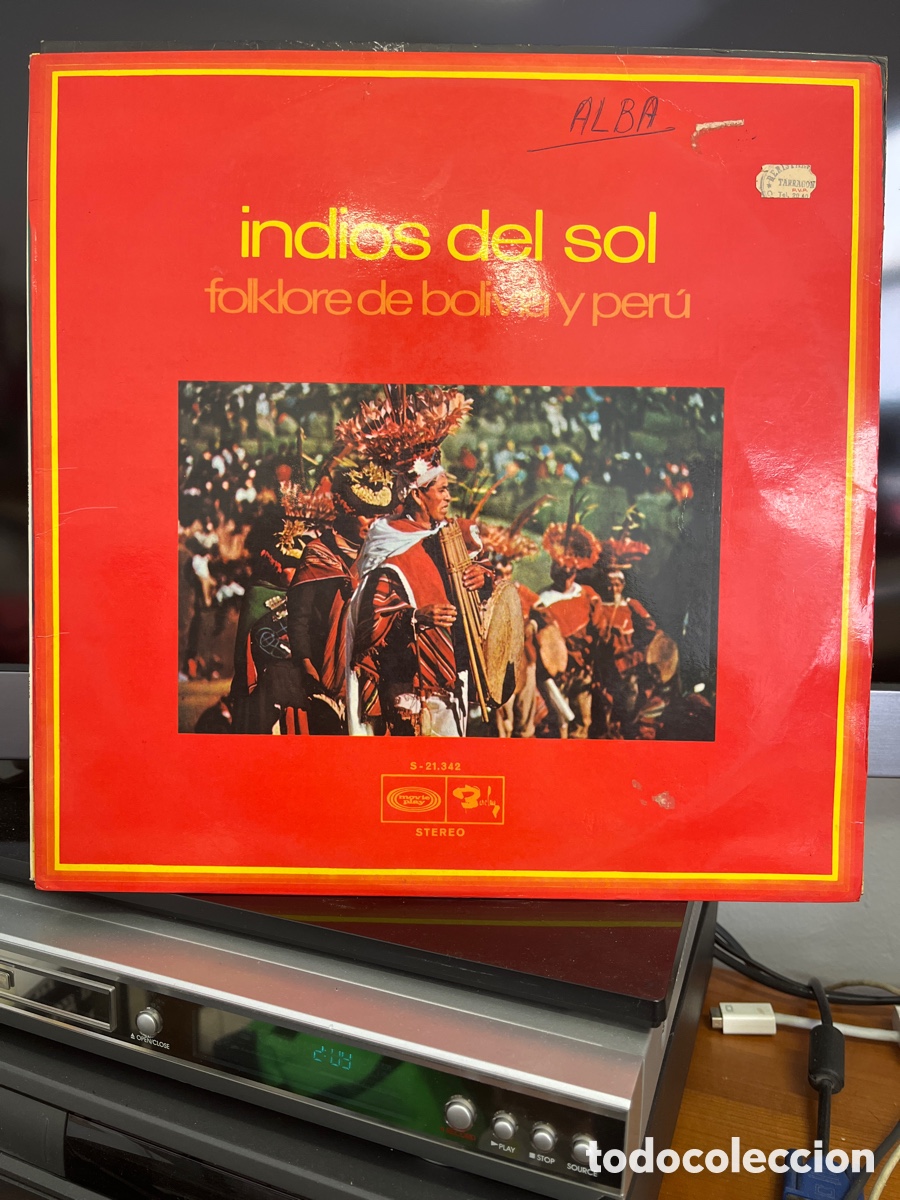 Discos de vinilo: INDIOS DEL SOL. FOLKLORE DE BOLIVIA Y PER&Uacute;. LP - Foto 1