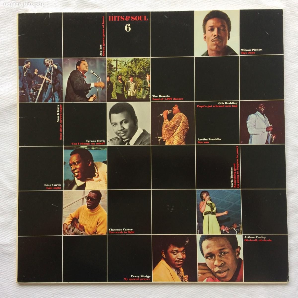 Discos de vinilo: Various &lrm;&ndash; Hits & Soul 6 Spain 1984 Atlantic - Foto 1