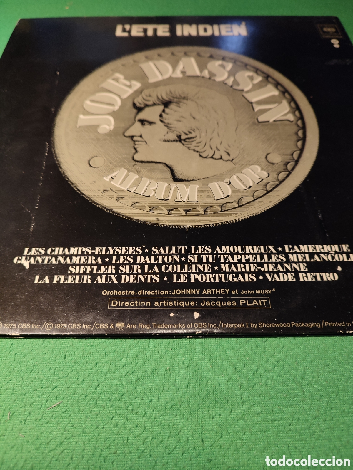 Discos de vinilo: Joe Dassin - &Aacute;lbum Dor vinilo Lp - Foto 3