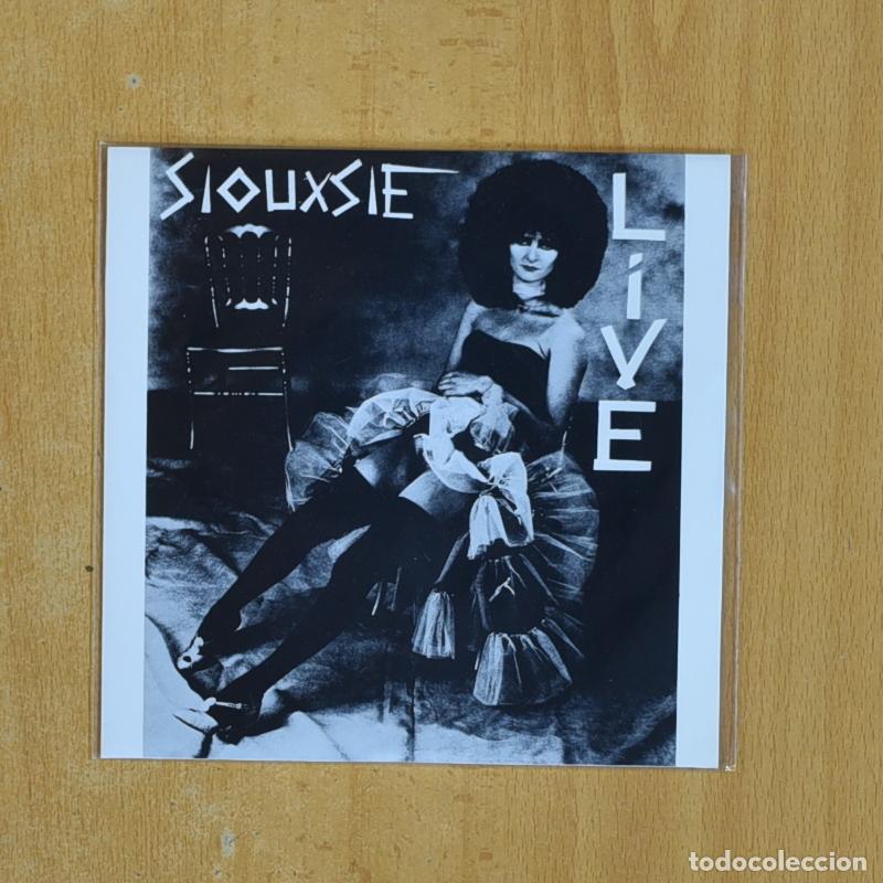 Discos de vinilo: SIOUXSIE - LIVE - SINGLE - Foto 1