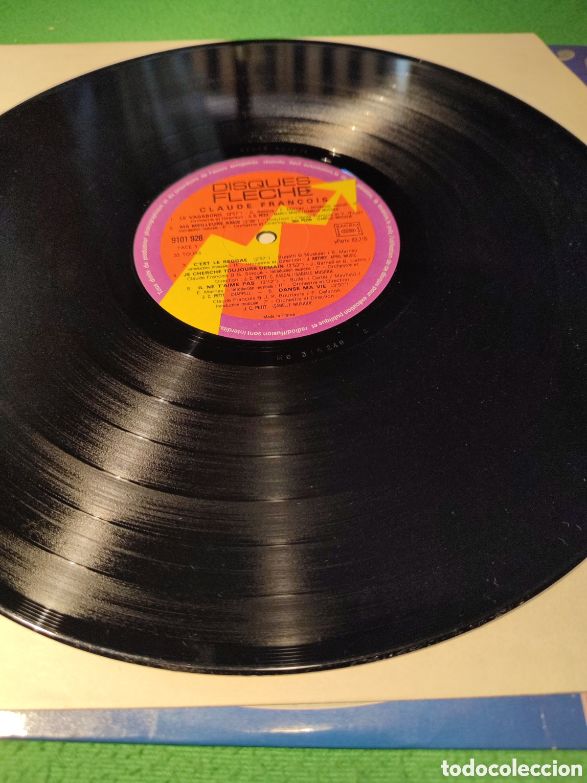 Discos de vinilo: Claude Francois - Same Vinilo Lp - Foto 3