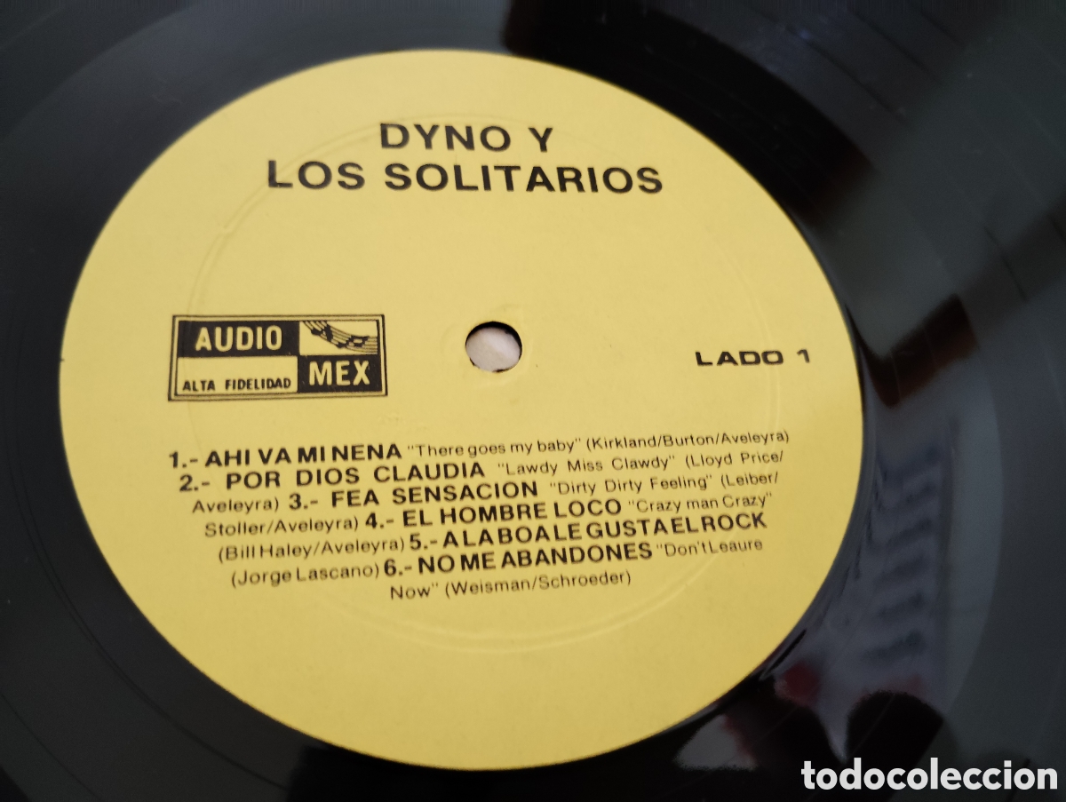 Discos de vinilo: DYNO Y LOS SOLITARIOS - DISCOGRAFIA COMPLETA ( 1987 ) - Foto 3