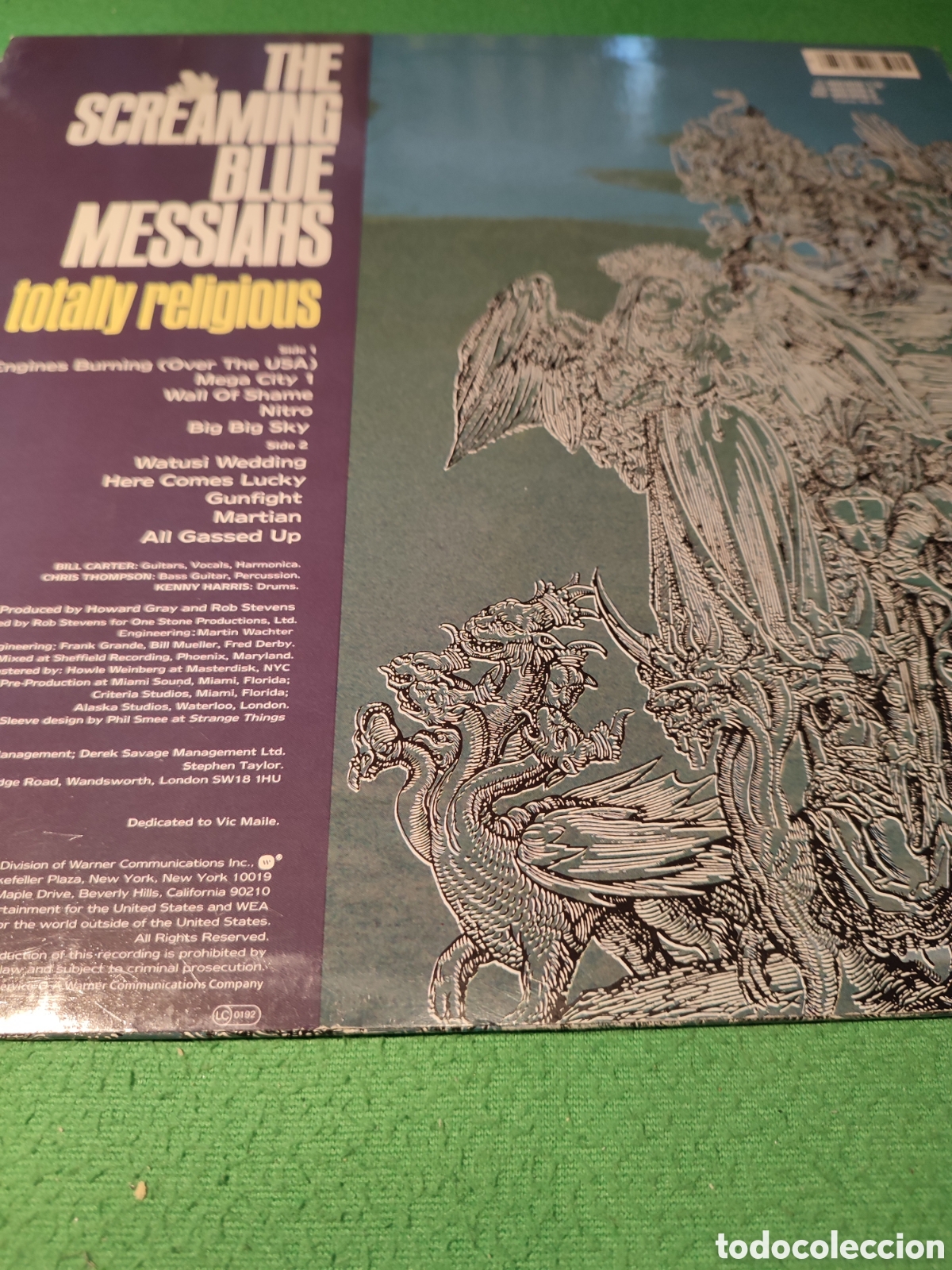 Discos de vinilo: The Screaming Blue Messiahs - Totally.. - Foto 4