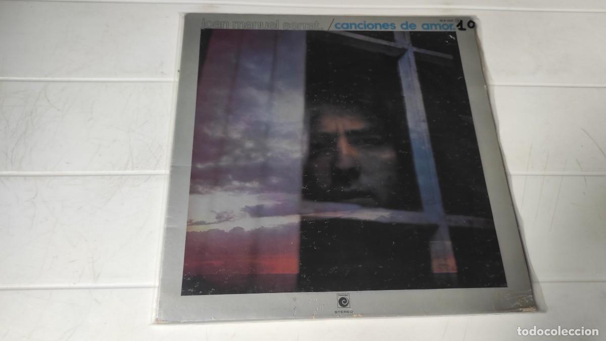 Discos de vinilo: LP JUAN MANUEL SERRAT - CANCIONES DE AMOR - Foto 1