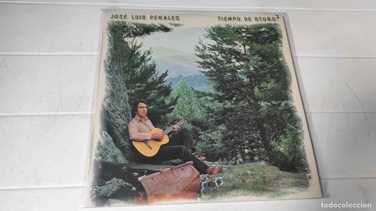 Discos de vinilo: LP JOSE LUIS PERALES - TIEMPO DE OTO&Ntilde;O - Foto 1