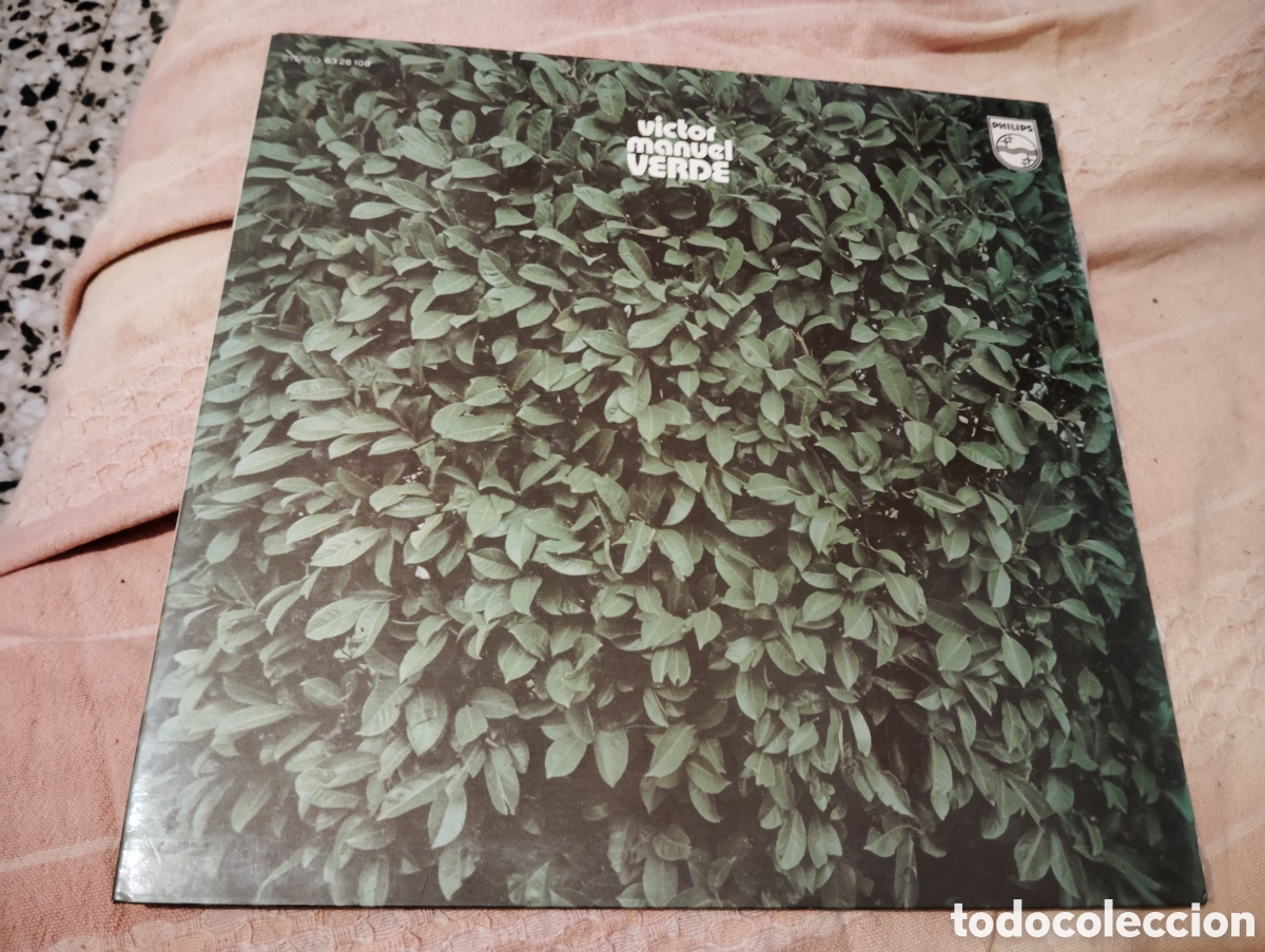 Discos de vinilo: VICTOR MANUEL - VERDE ( 1973 ) - Foto 1