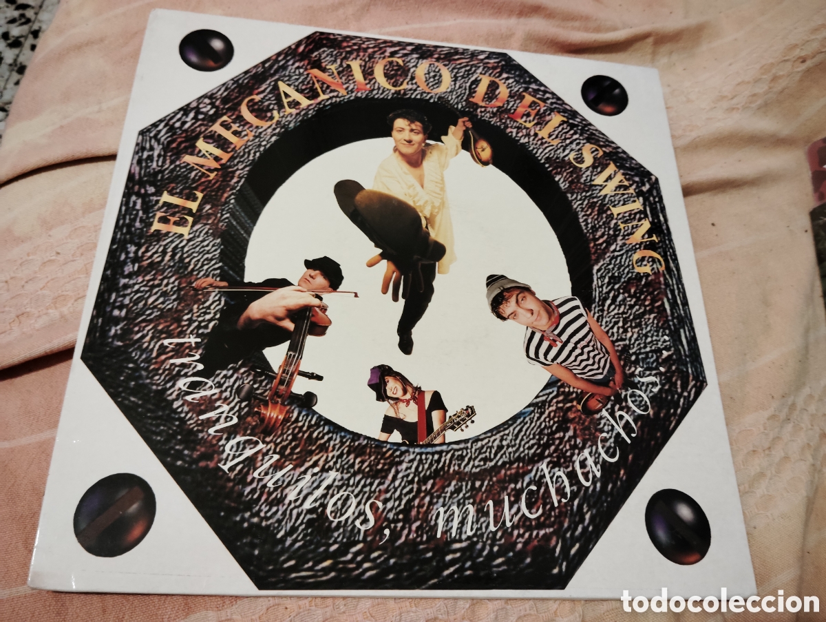 Discos de vinilo: EL MECANICO DEL SWING - TRANQUILOS , MUCHACHOS ( 1991 ) - Foto 1