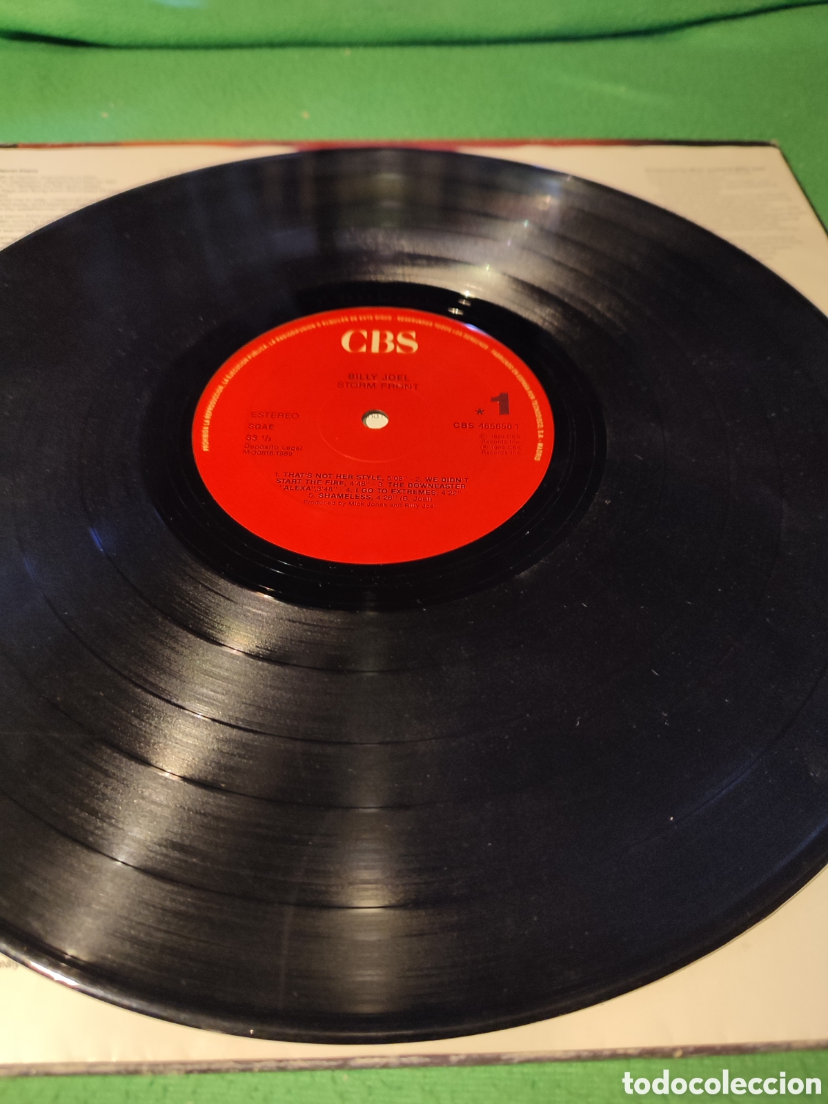Discos de vinilo: Billy Joel - Storm front - Foto 3