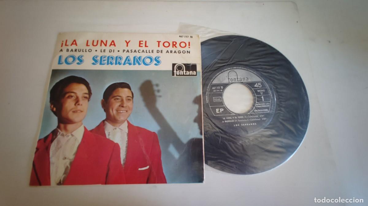 Discos de vinilo: LOS SERRANOS-EP LA LUNA Y EL TORO +3 - Foto 1