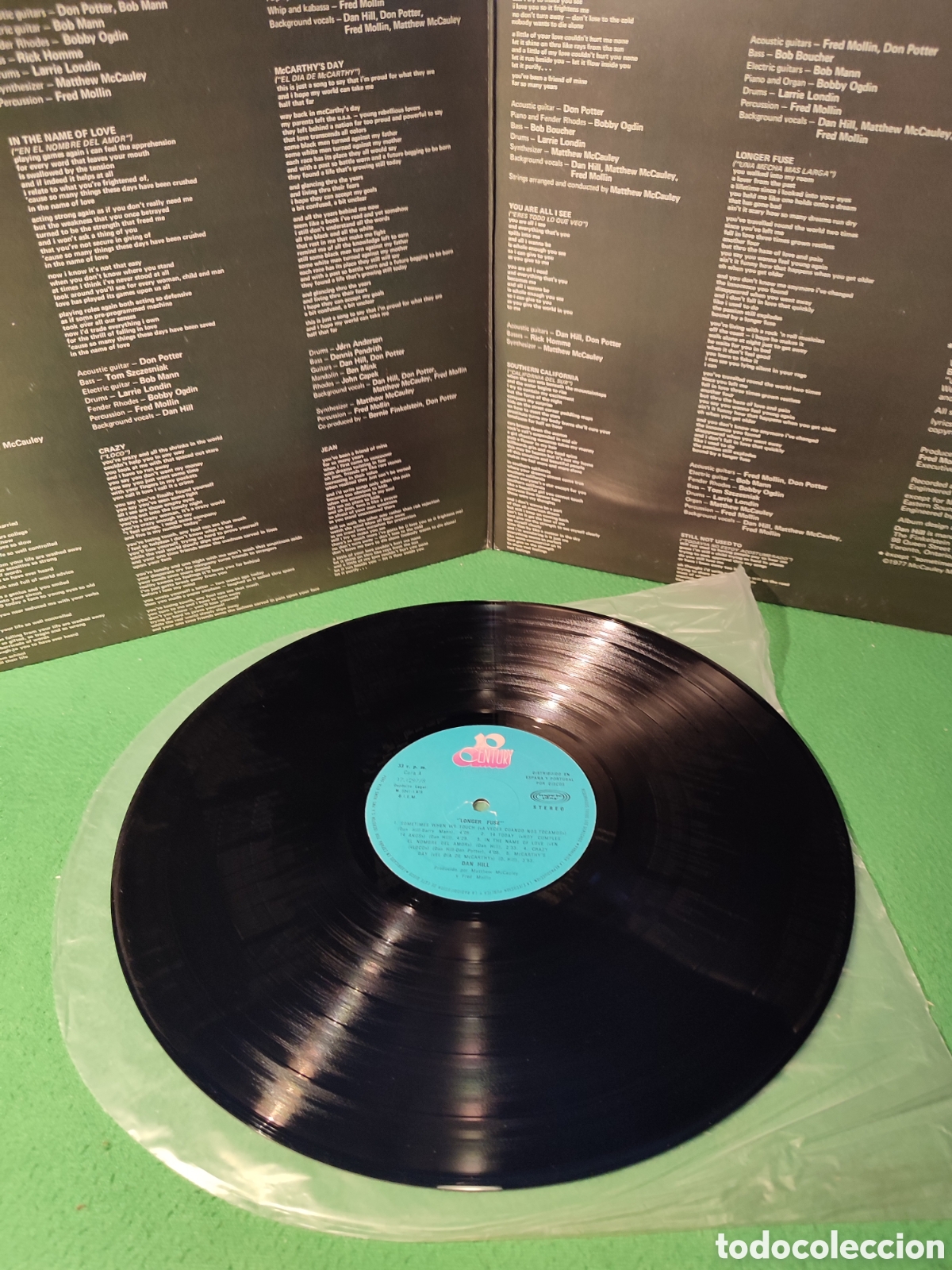 Discos de vinilo: Dan Hill - Longer fuse - Foto 2