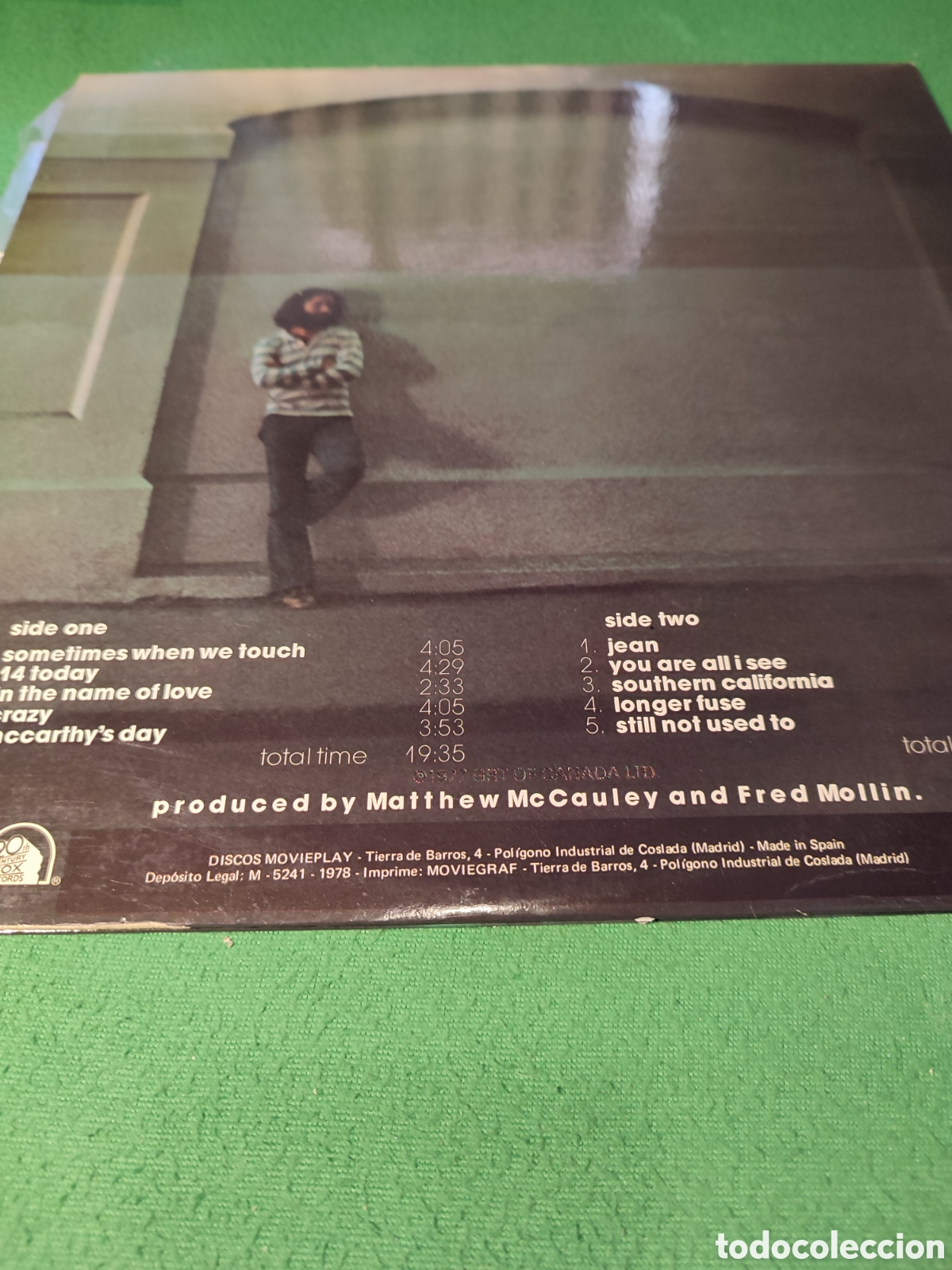 Discos de vinilo: Dan Hill - Longer fuse - Foto 3