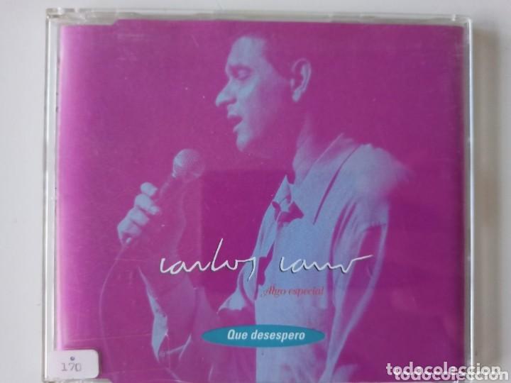 Discos de vinilo: Carlos Cano - Qu&eacute; desespero CD single - Foto 1