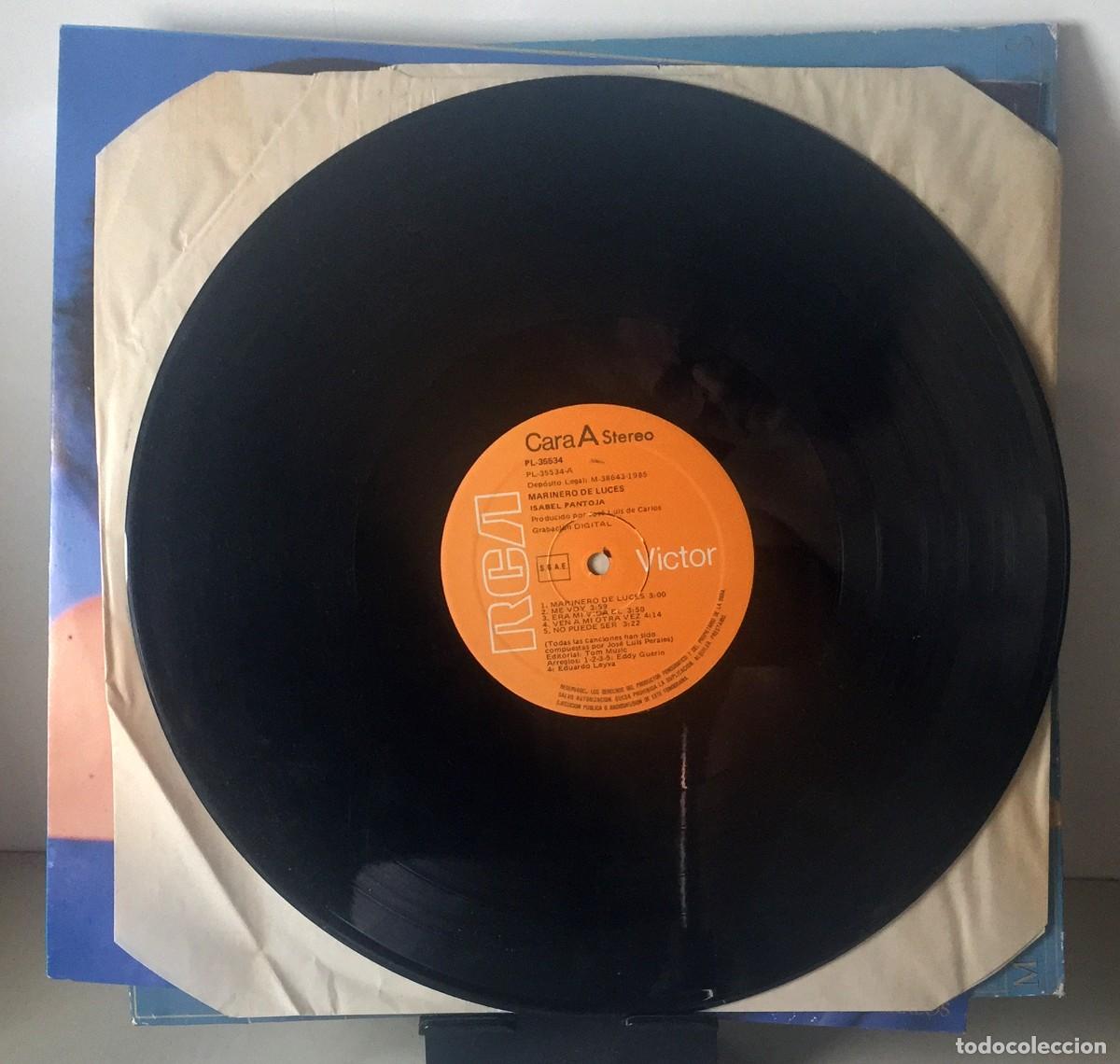 Discos de vinilo: Isabel Pantoja - Marinero de Luces - LP - Foto 5