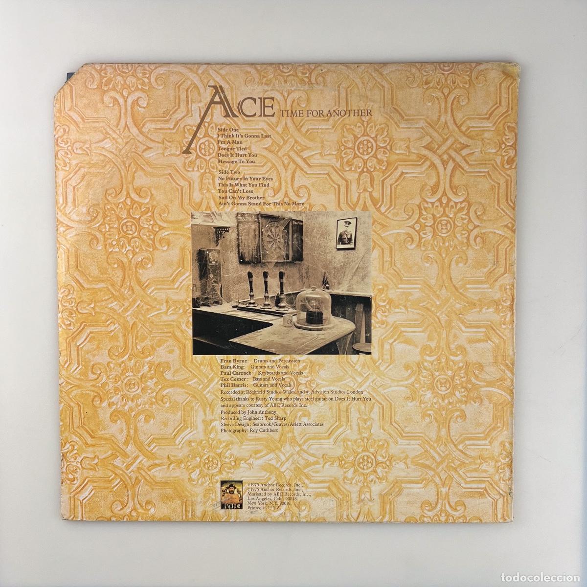Discos de vinilo: LP. Ace. Time For Another (VG/VG) - Foto 2