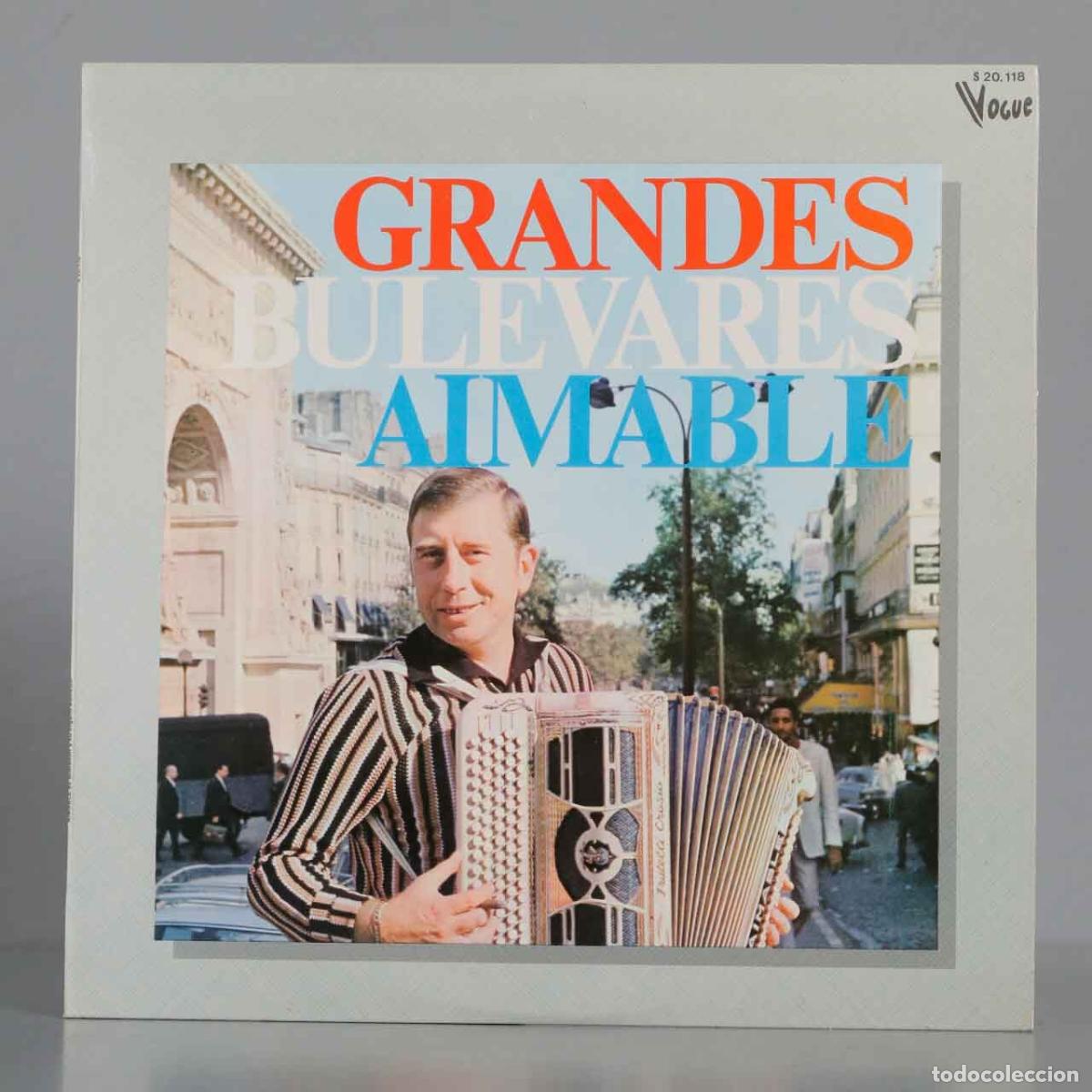 Discos de vinilo: LP. Aimable &ndash; Grandes Bulevares - Foto 1