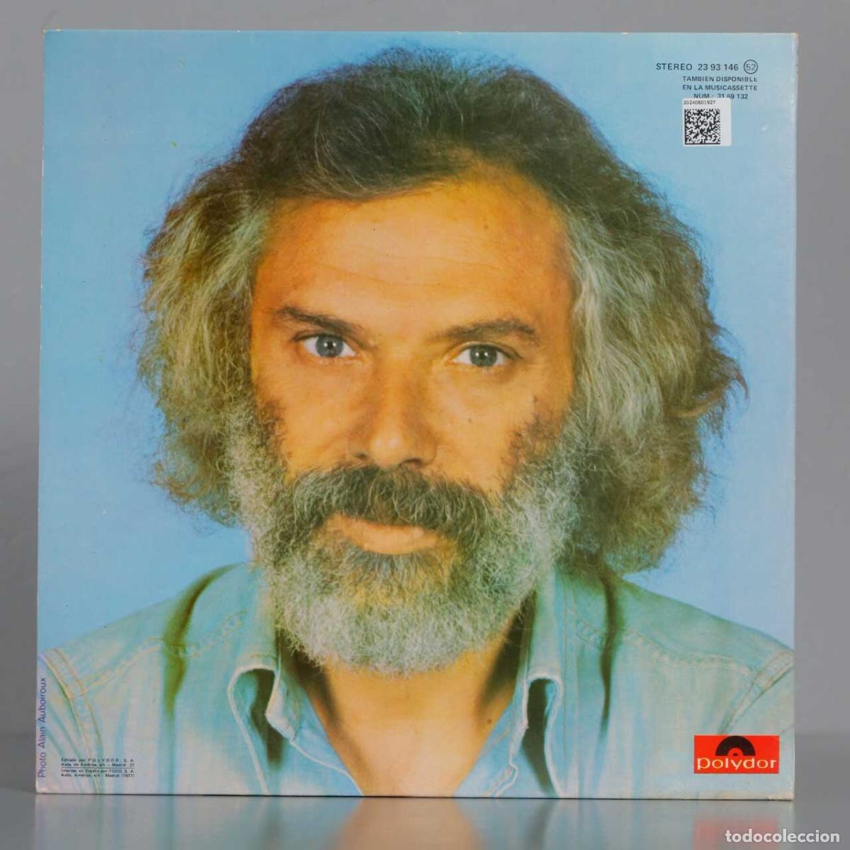 Discos de vinilo: LP. Moustaki &ndash; Moustaki - Foto 2