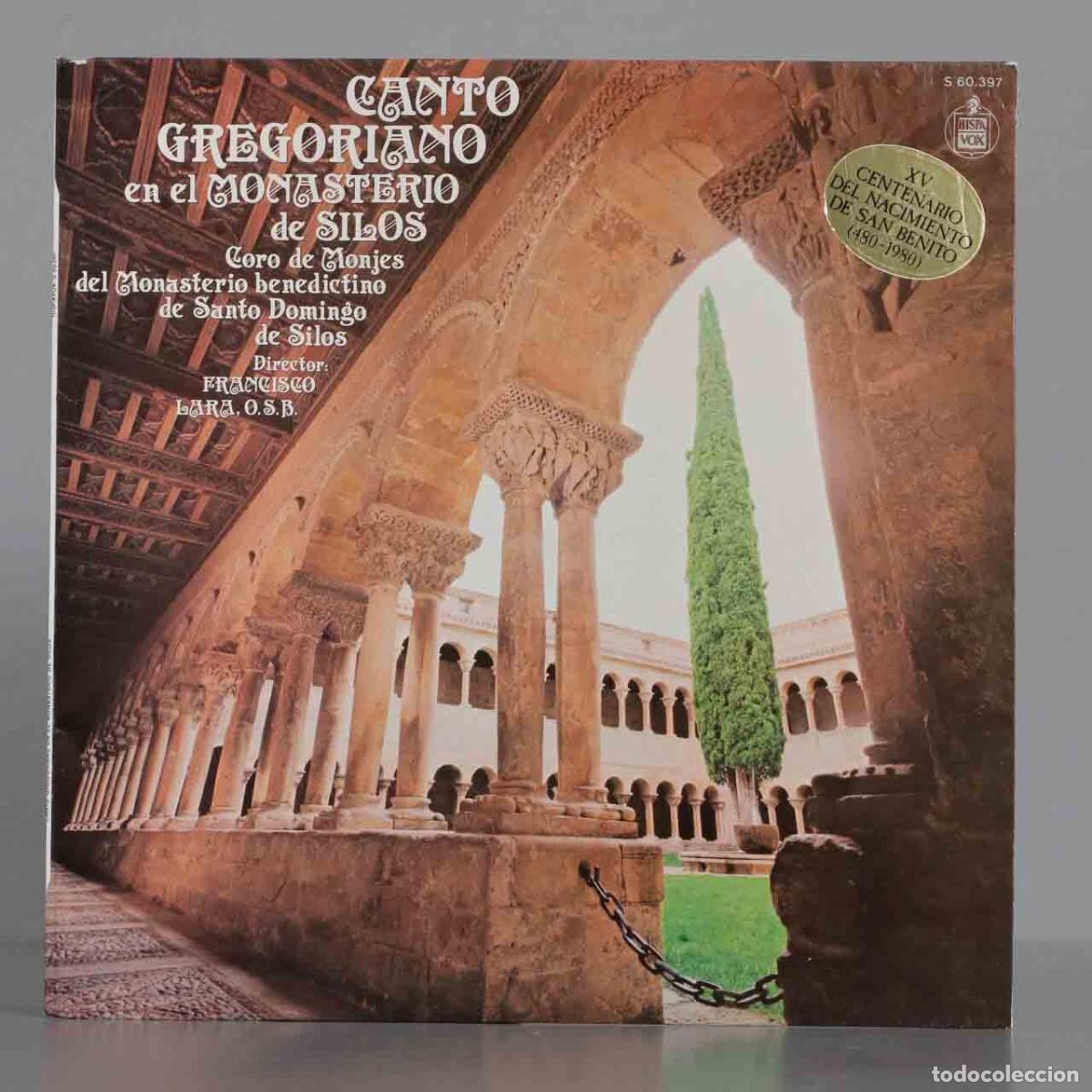 Discos de vinilo: LP. Canto Gregoriano En El Monasterio de Silos - Foto 1