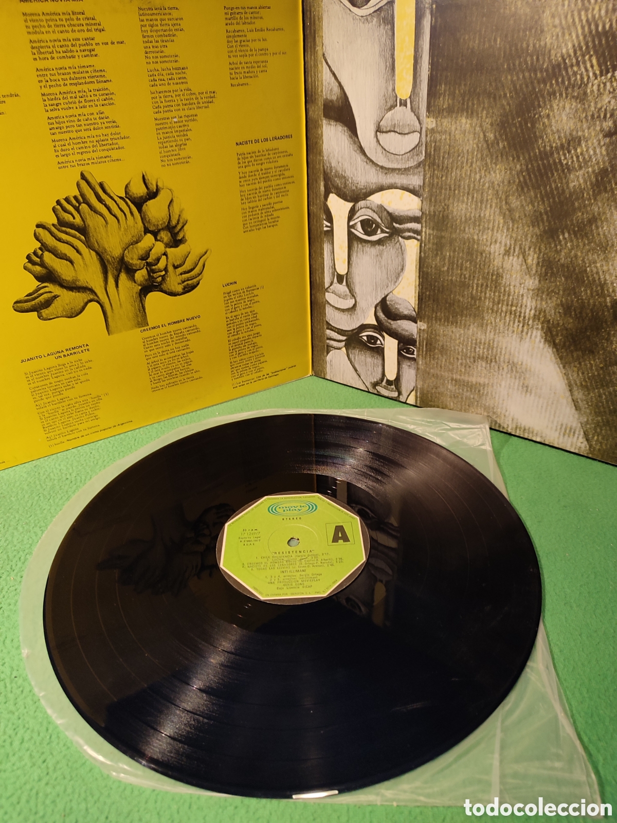 Discos de vinilo: Inti - Illimani - Resistencia Vinilo Lp - Foto 2