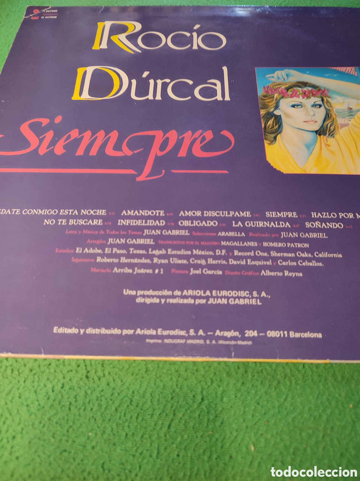 Discos de vinilo: Roc&iacute;o Durcal - Siempre Vinilo Lp - Foto 2