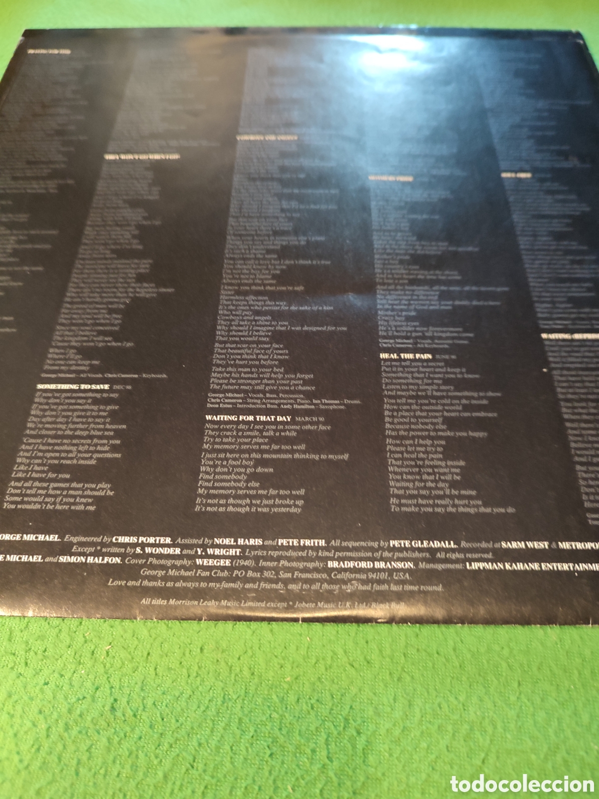 Discos de vinilo: George Michael - Listen whitout prejudice - Foto 2