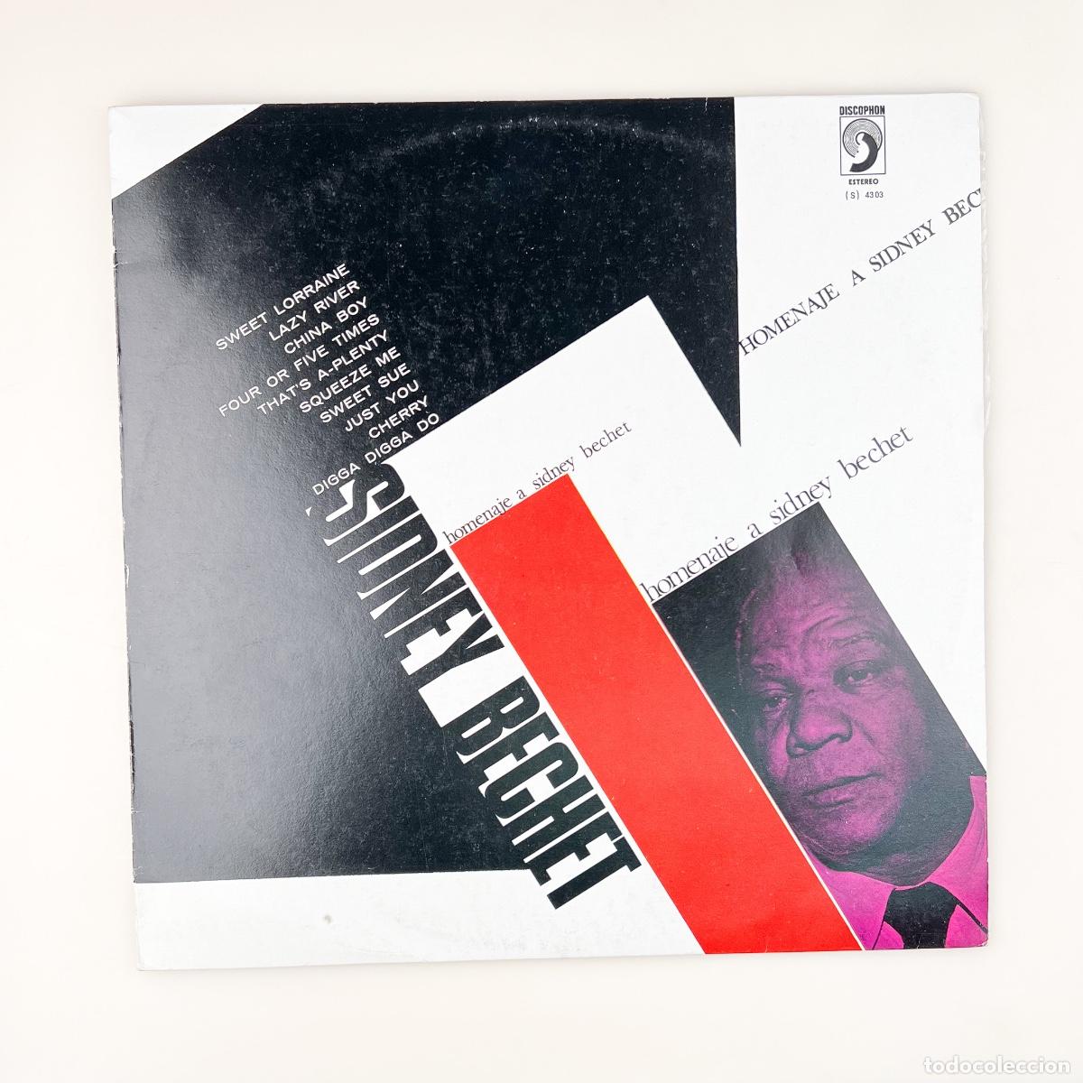 Discos de vinilo: LP. Sidney Bechet. Un Homenaje A Sidney Bechet (VG+/VG+) - Foto 1