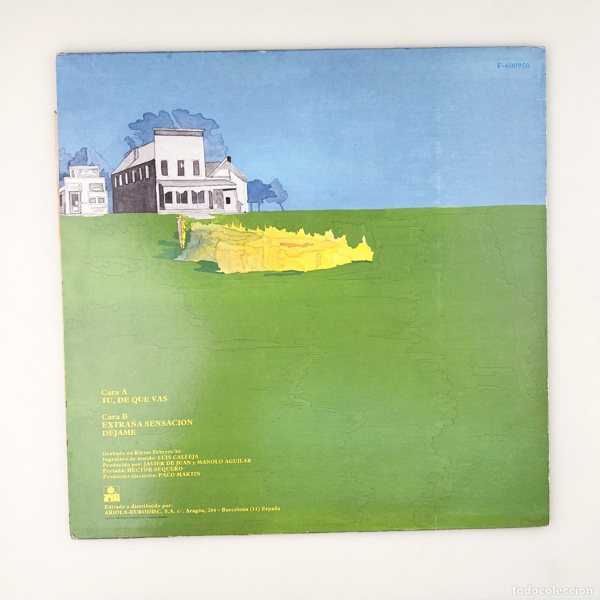 Discos de vinilo: LP. Luna. T&uacute; De Qu&eacute; Vas (VG+/VG+) - Foto 2