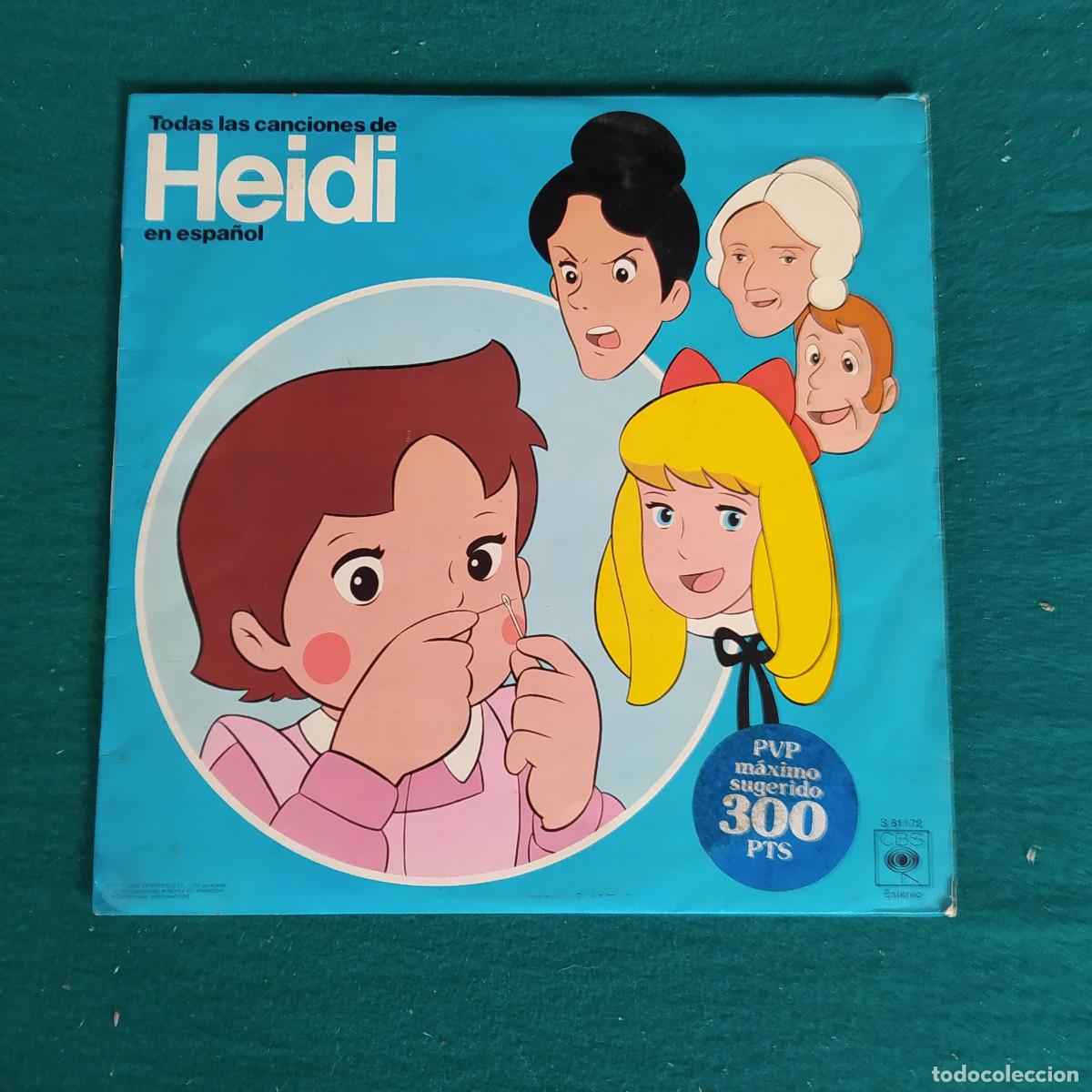 Discos de vinilo: Heidi &ndash; Todas Las Canciones de Heidi En Espa&ntilde;ol - Foto 1