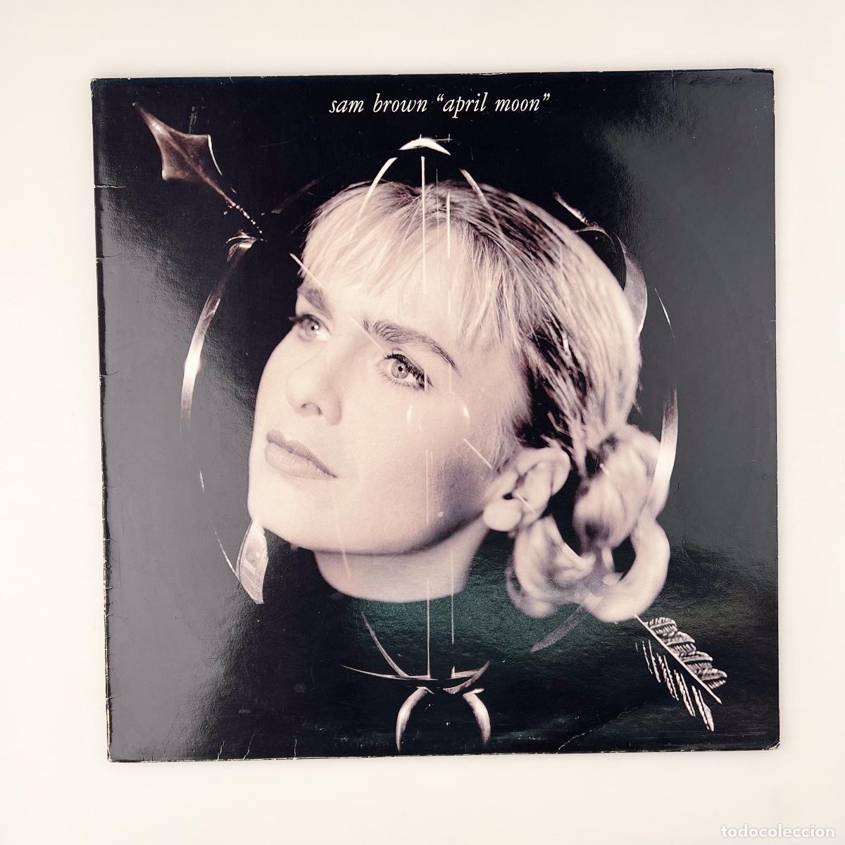 Discos de vinilo: LP. Sam Brown. April Moon (VG+/VG+) - Foto 1