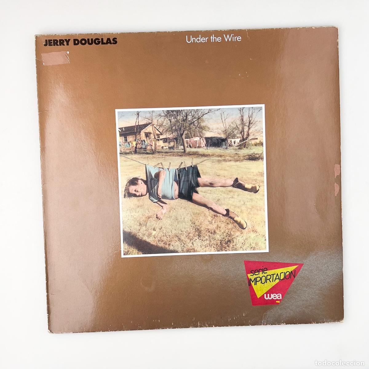 Discos de vinilo: LP. Jerry Douglas. Under The Wire (VG+/VG) - Foto 1