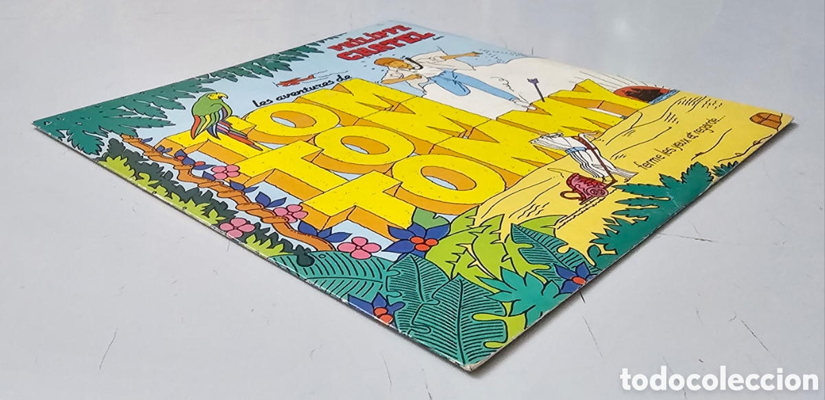 Discos de vinilo: PHILIPPE CHATEL - Les aventures de Tom Tom Tommy (Francia - CBS - 1982) COMO NUEVO!! - Foto 2