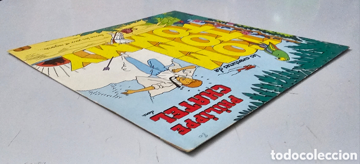Discos de vinilo: PHILIPPE CHATEL - Les aventures de Tom Tom Tommy (Francia - CBS - 1982) COMO NUEVO!! - Foto 3