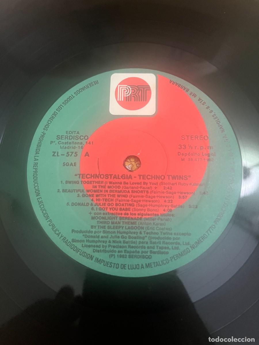 Discos de vinilo: Techno Twins &lrm;&ndash; Technostalgia - Foto 4
