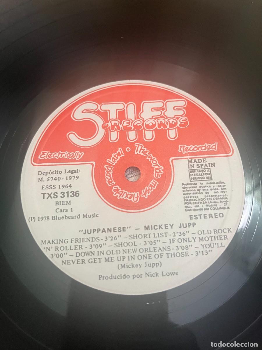 Discos de vinilo: Mickey Jupp &lrm;&ndash; Juppanese - Foto 5