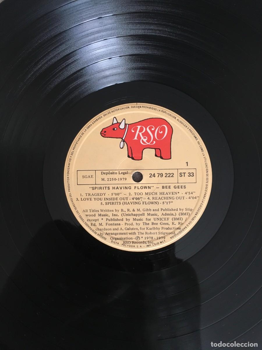Discos de vinilo: Bee Gees &ndash; Spirits Having Flown - Foto 6