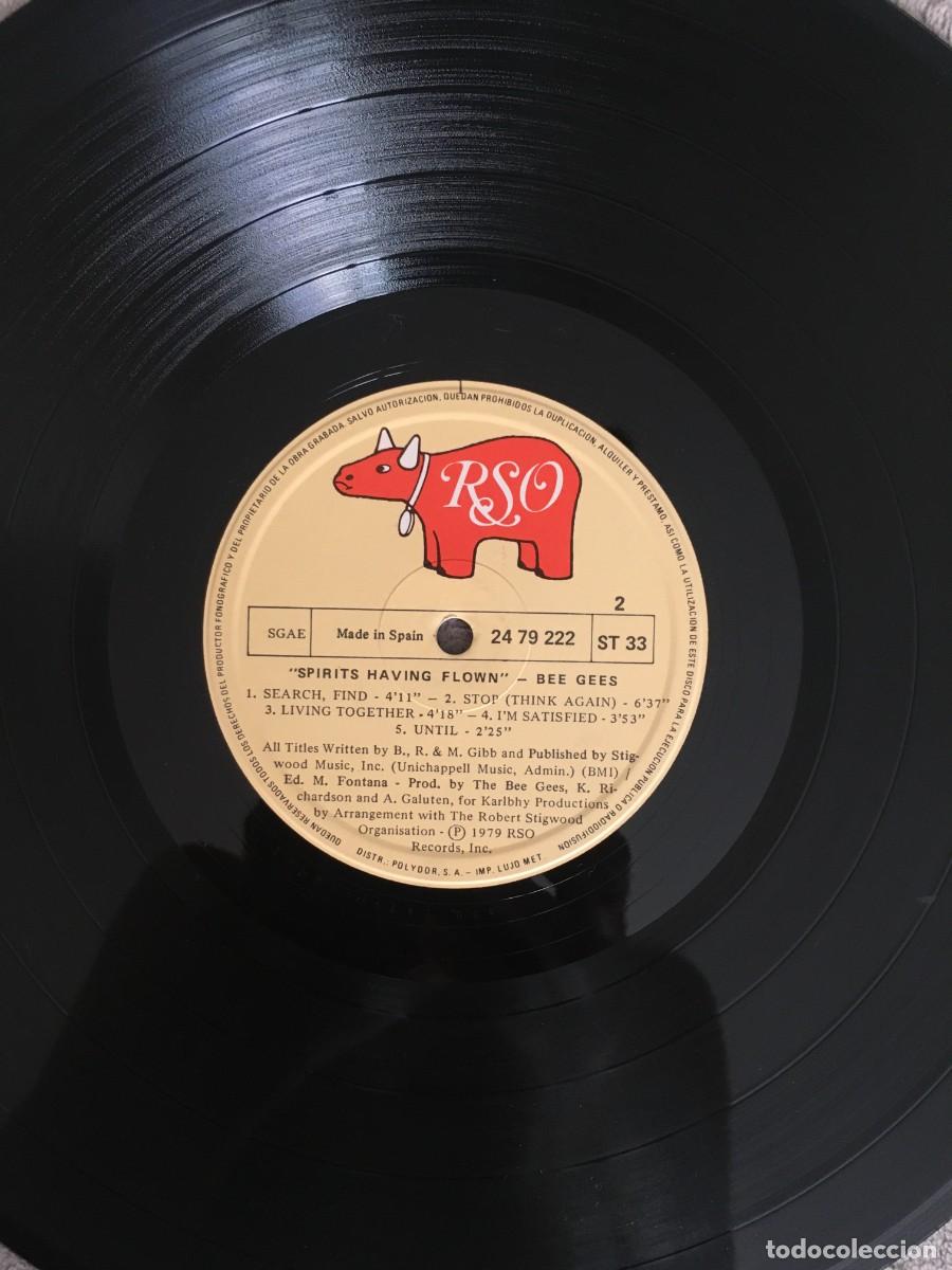 Discos de vinilo: Bee Gees &ndash; Spirits Having Flown - Foto 7